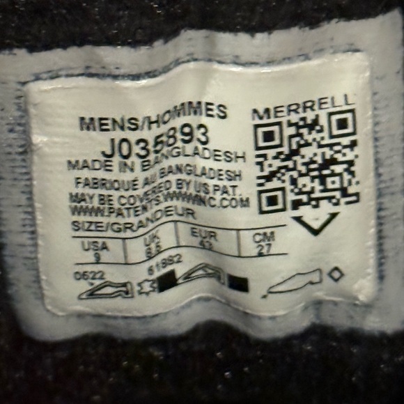 MERRELL men’s MOAB3 Hiking Shoes - Picture 10 of 11